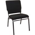 Flash Furniture Advantage Black Multipurpose Church Chairs, 18.5" Wide SEPCHT185-108